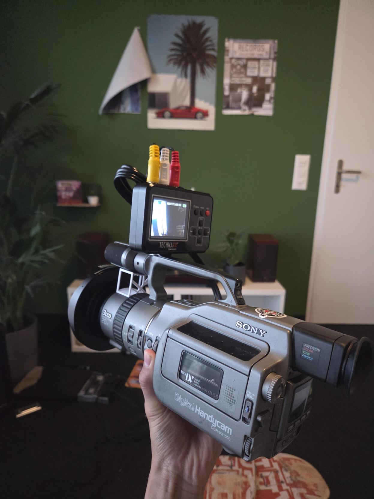 Meine Tapeless Sony VX1000